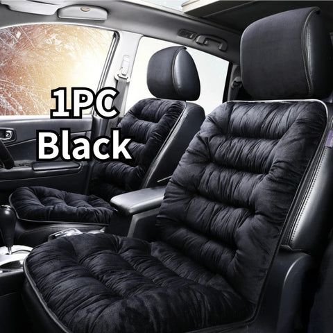 Car Seat Covers Car Front Plush Seat Cushion Comfortable Protection Pad Winter Warm Car Seat Cushion Car Accessories