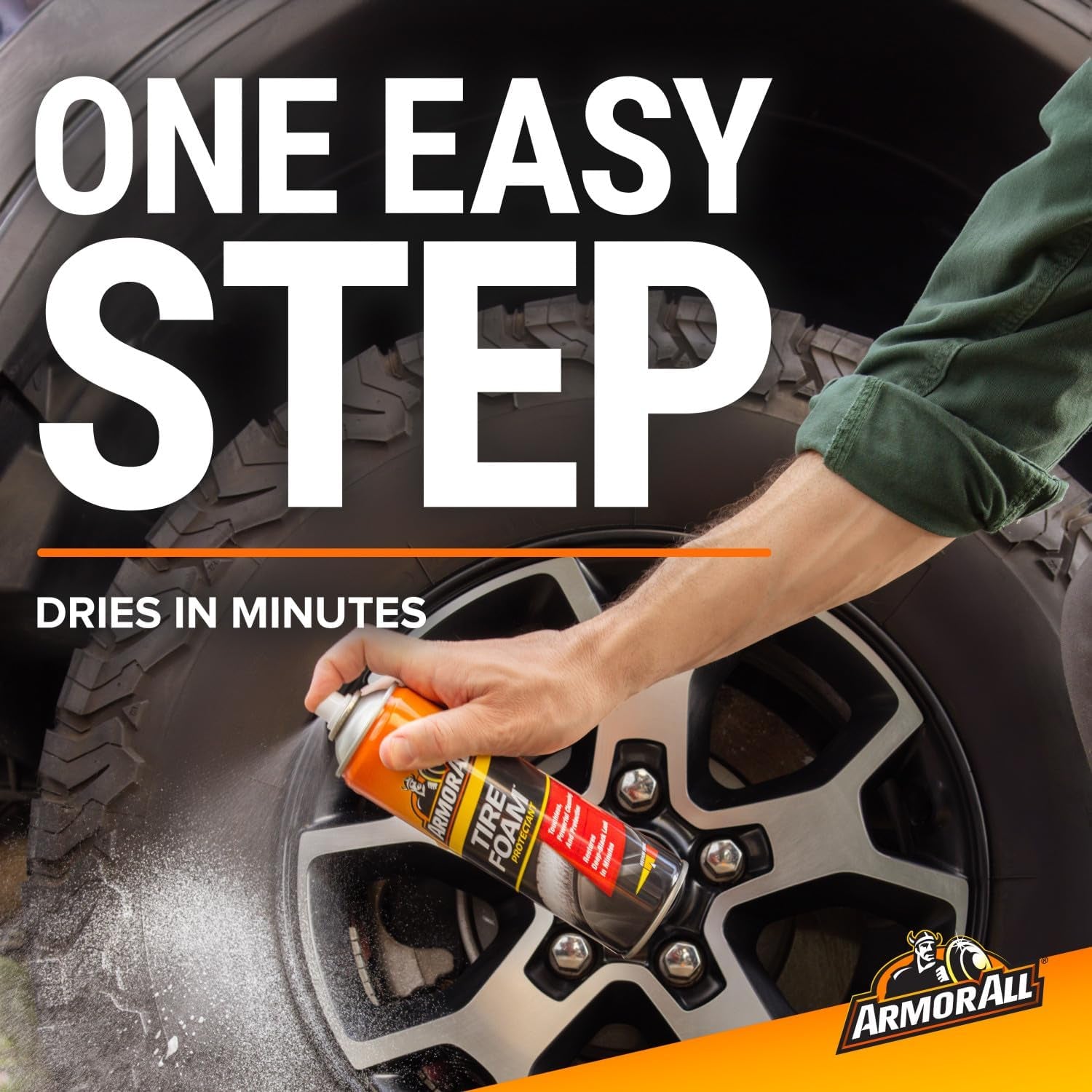 Tire Foam Protectant, Car Tire Cleaner Spray and Car Care Products, 20 Oz Can