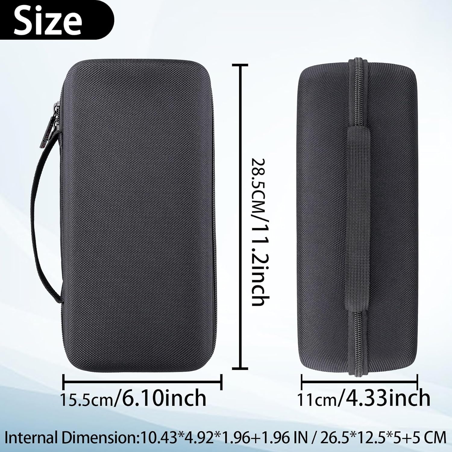 Hard Travel Case Replacement for HALO Bolt Air 58830,Case Only (Black)