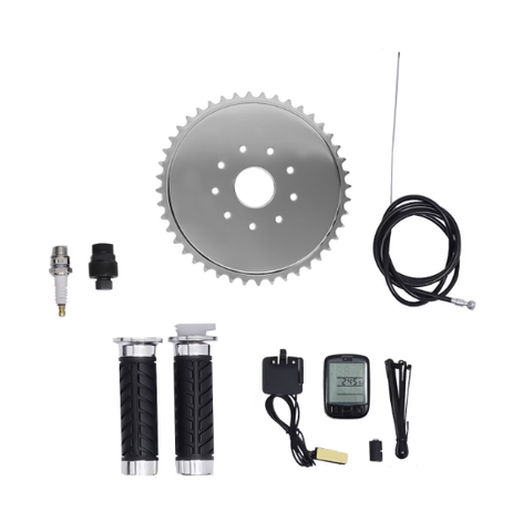F80 Bicycle Modification Electric Bicycle Gasoline Engine Modification Set 80CC Small Engine Mini Engine Set DIY2 Stroke Engine