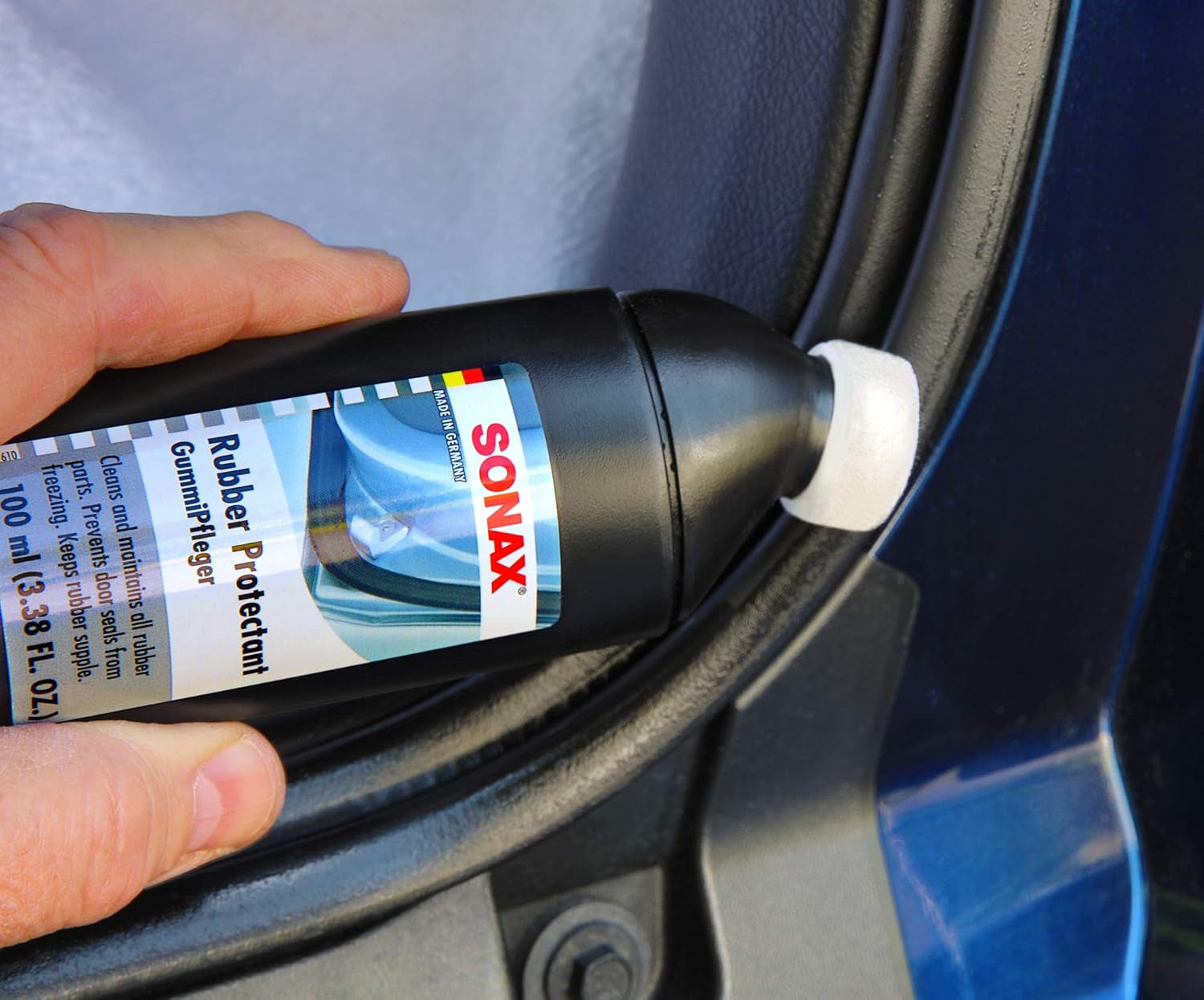 Rubber Protectant | Gummipfleger | Rubber Trim and Seal Conditioner | Prevents Sticking in Winter | Easy Application | Prolongs Rubber Seals | 340100