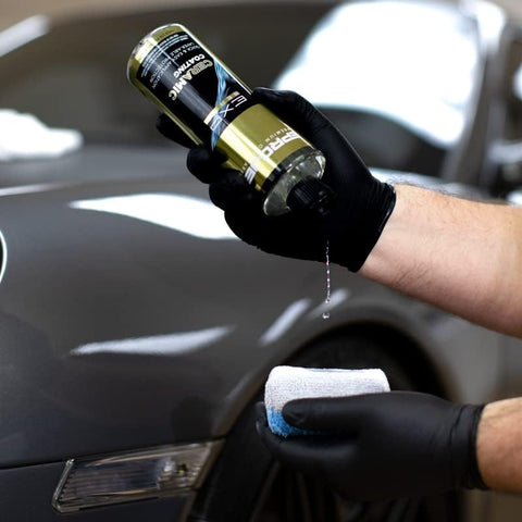 Deluxe Ceramic Kit 5-Piece | Premium Ceramic Coating Kit for Cars Trucks Rvs and Motorcycles | Prep Spray Ceramic Coating | Plush Microfiber Towels & Applicator Sponge