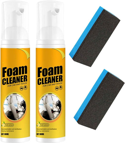 (2 Pack)  Multi Purpose Foam Cleaner for Car Detailing, 22 Oz