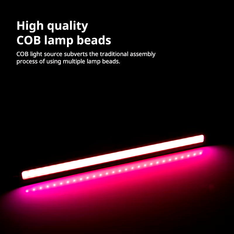 Ultra Thin Bright LED Car COB Daytime Running Lights Superbright Low Cosumption Auto DRL Fog Driving Lamp 12V DRL Lamp Universal