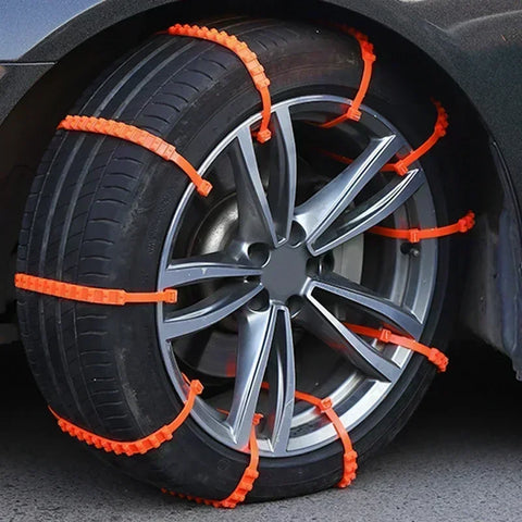 10/20Pcs Car Wheels Tire Snow Chains anti Slip Nylon Winter Car Snow Chains Outdoor Snow Tire Emergency Anti-Skid Tyre Chains