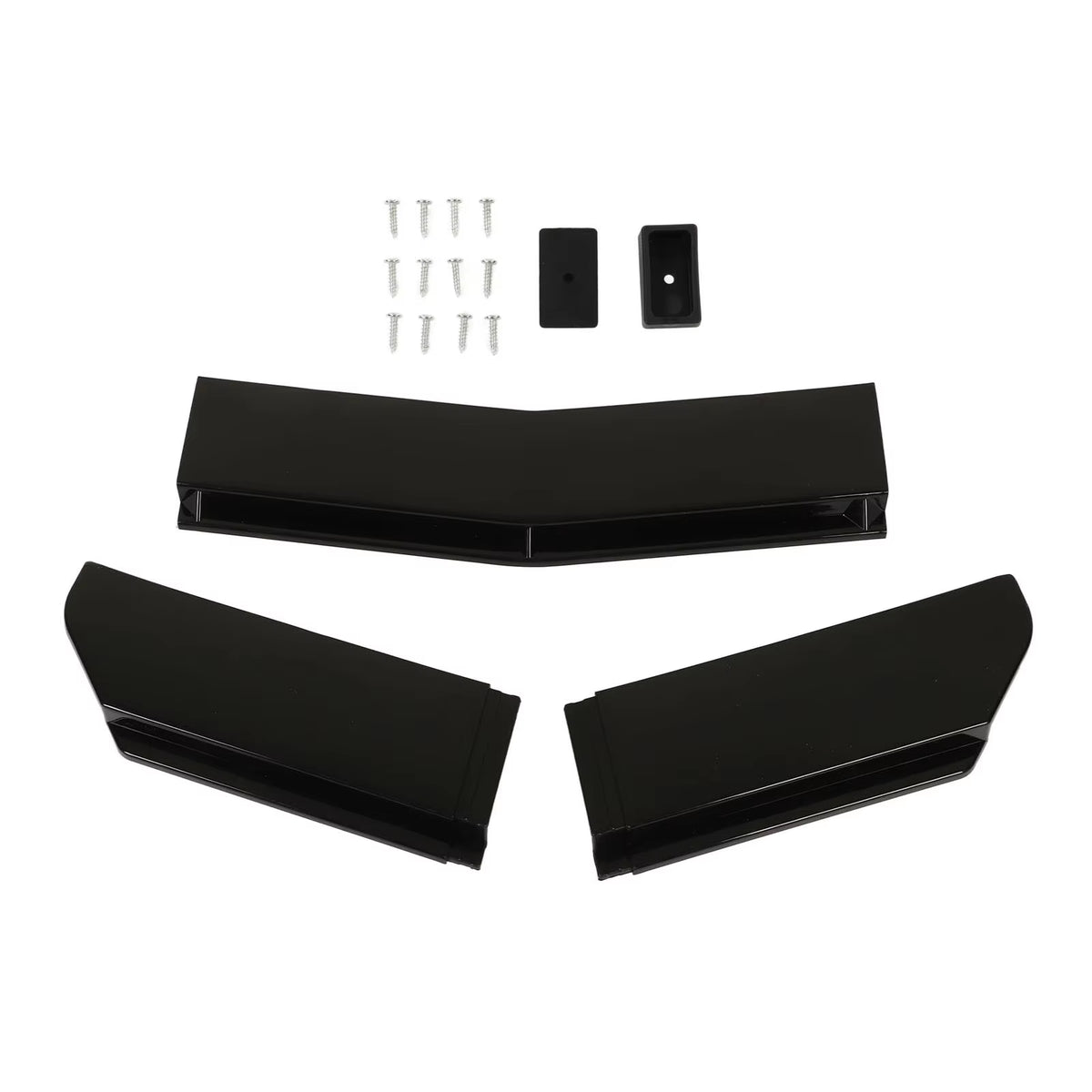 Universal Front Bumper Lip Spoiler Chin Body Kit Protection Auto Car Exterior Aerodynamic Parts
