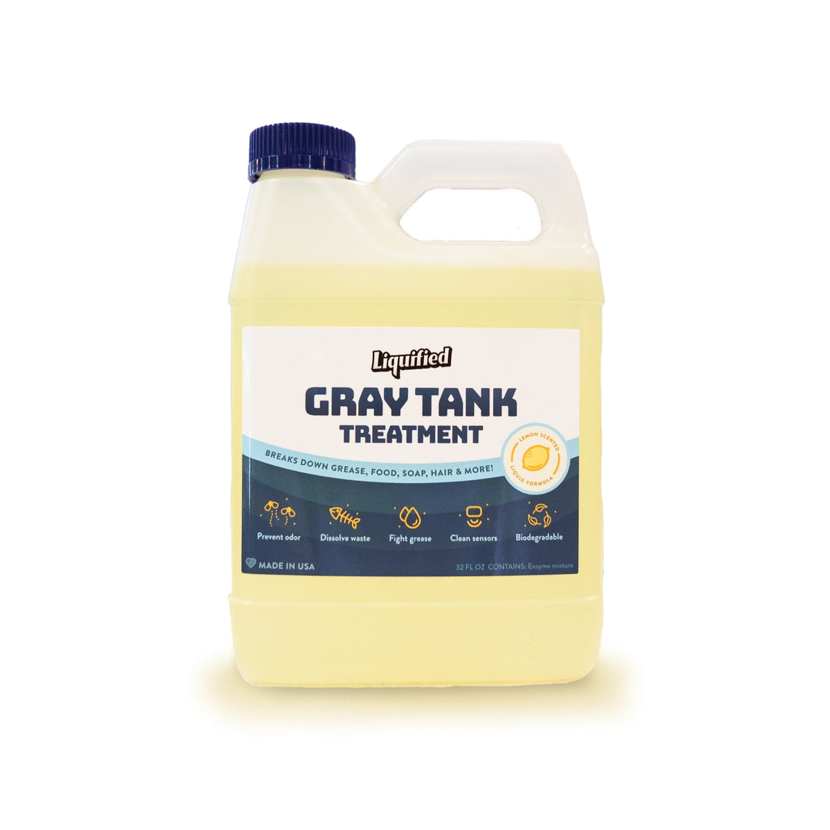 RV Toilet Treatment 18 - Extra Strength Odor Eliminator for Black and Gray Holding Tanks