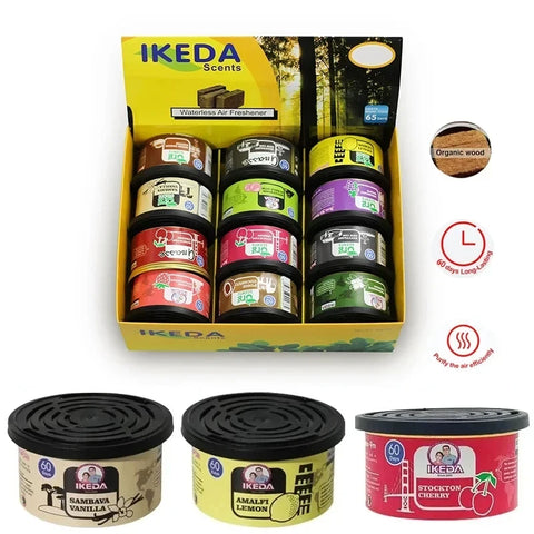Car Air Freshener Bubble Gum Scent Organic Cans Odor Eliminator Essential Long-Lasting,Strong Fragrance for Home Closet