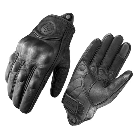 Motorcycle Gloves Men Women Moto Leather Cycling Glove Motorbike ATV Motor S 3XL Bicycle Protection Four Seasons Spring Autumn