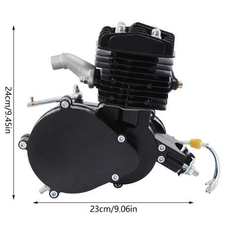 F80 Bicycle Modification Electric Bicycle Gasoline Engine Modification Set 80CC Small Engine Mini Engine Set DIY2 Stroke Engine