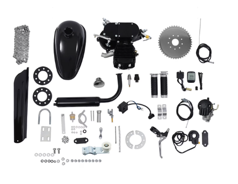 F80 Bicycle Modification Electric Bicycle Gasoline Engine Modification Set 80CC Small Engine Mini Engine Set DIY2 Stroke Engine