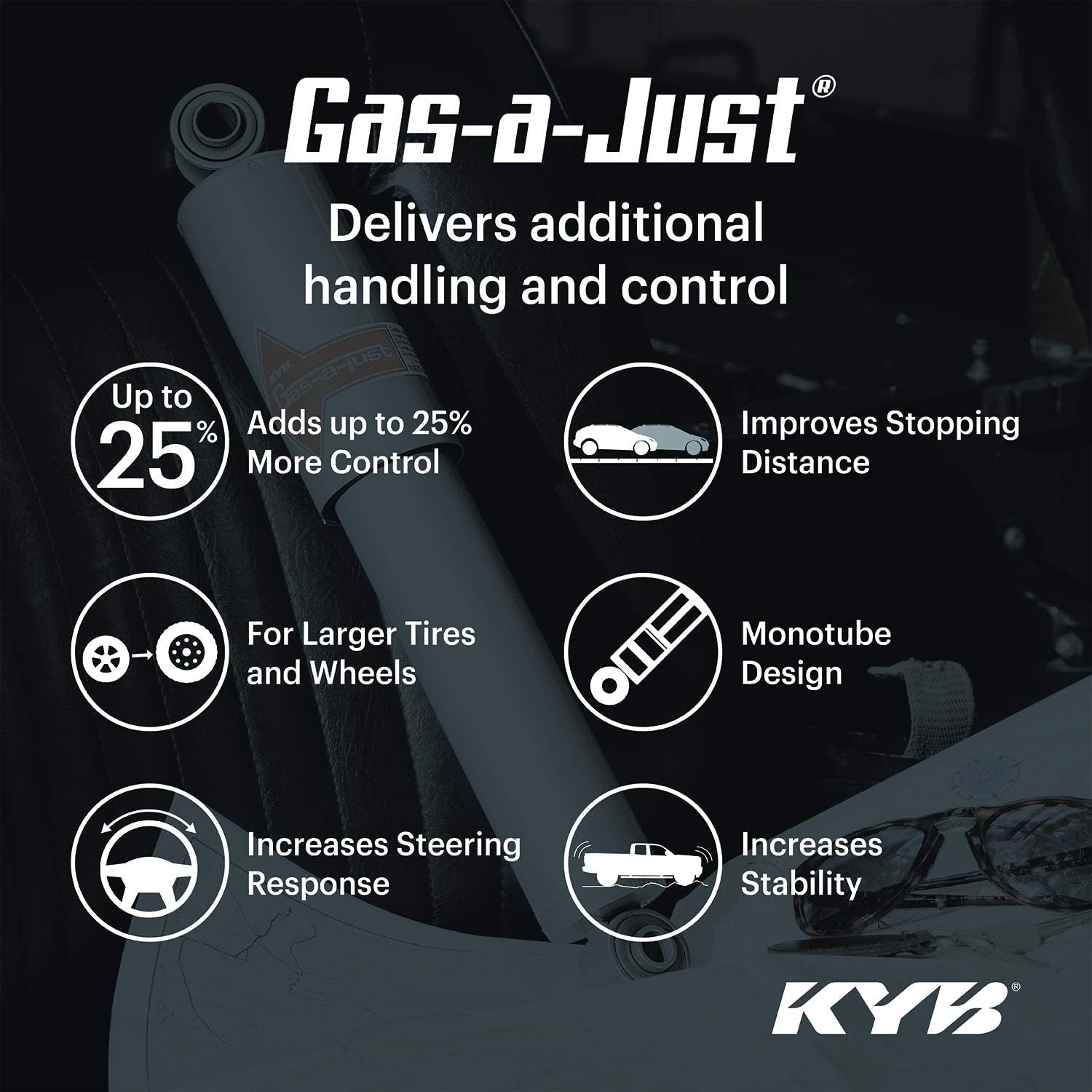 KG4517 Gas-A-Just Gas Shock
