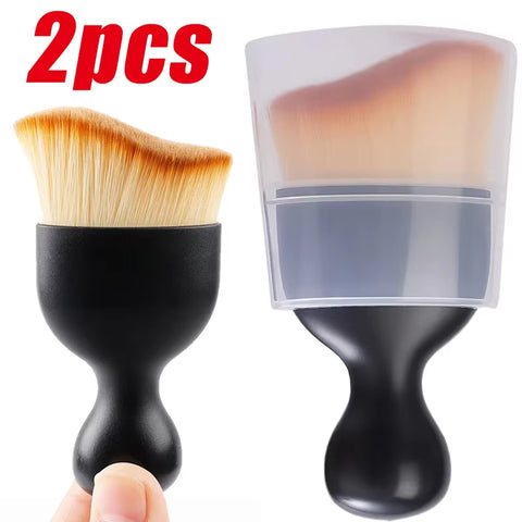 Car Interior Cleaning Brush with Casing Center Console Air Conditioning Outlet Cleaning Brush Car Cleaning Tools Car Accessories