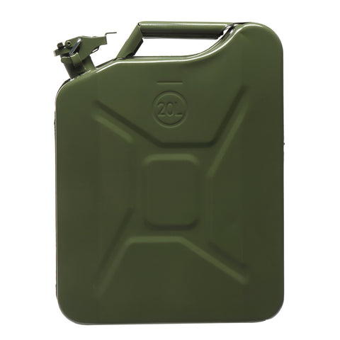 20L Portable American Fuel Oil Petrol Diesel Storage Can Army Green