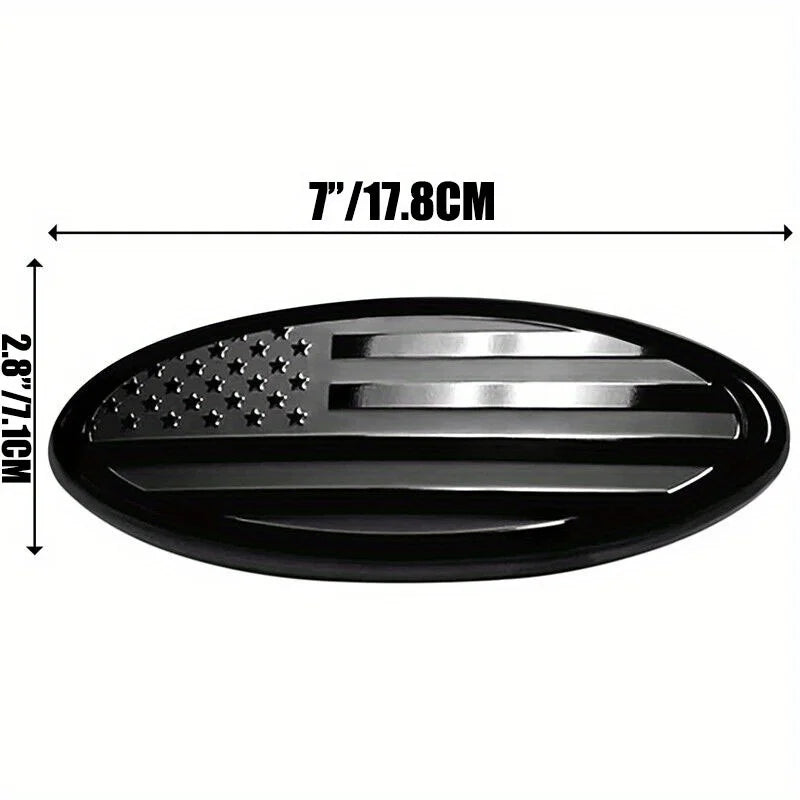 American Flag Grille and Tailgate Emblem Set for Ford F150 F250 - Show Your Patriotism and Style on the Road