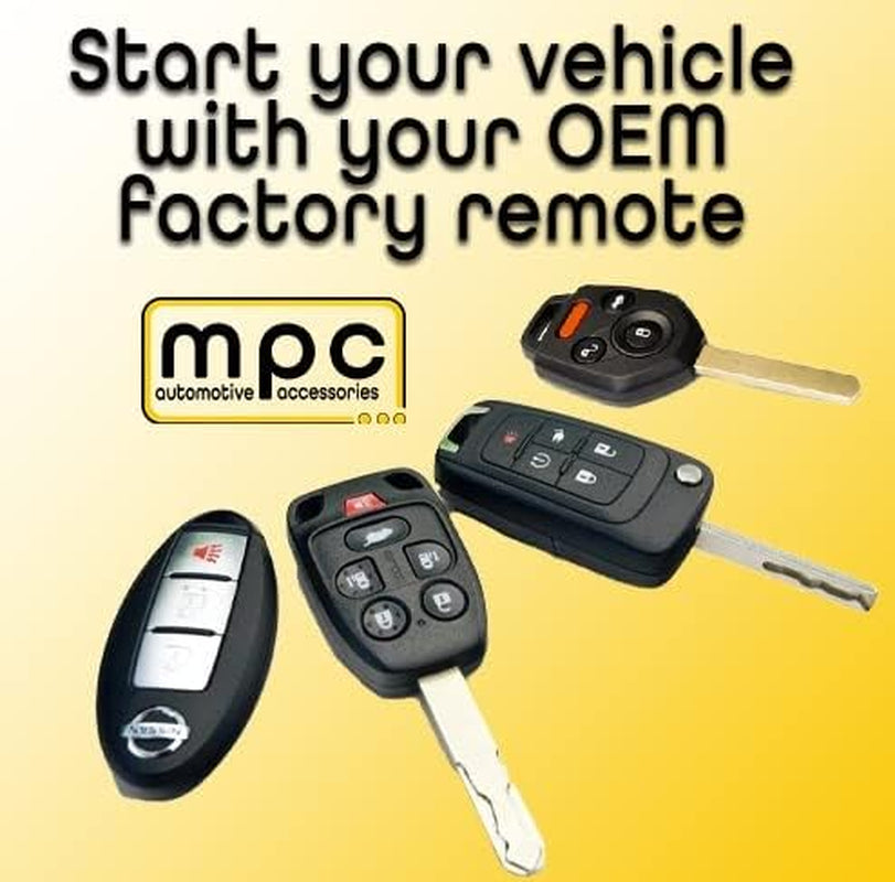 Remote Start Kit Compatible with GMC Sierra 2500 2020-2023 || Push-To-Start || Uses Factory Fob || Includes Software Loader || Premier USA Tech Support