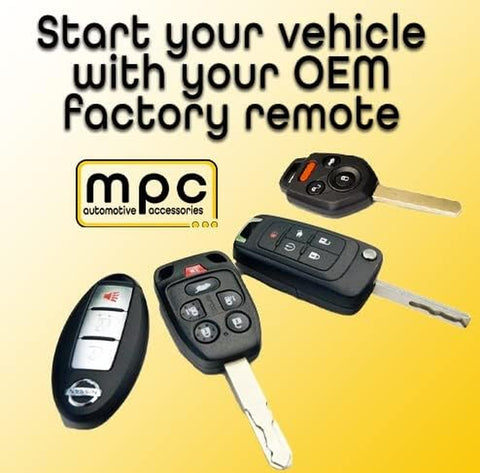 Remote Start Kit Compatible with GMC Sierra 2500 2020-2023 || Push-To-Start || Uses Factory Fob || Includes Software Loader || Premier USA Tech Support