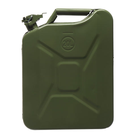 20L Portable American Fuel Oil Petrol Diesel Storage Can Army Green