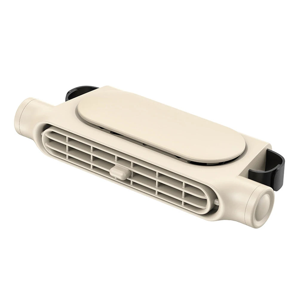 Portable Car Seat Fan 3 Speeds Adjustable Car Headrest Cooling Air Fan USB Powered Car Seat Headrest Fan Summer Car Accessories